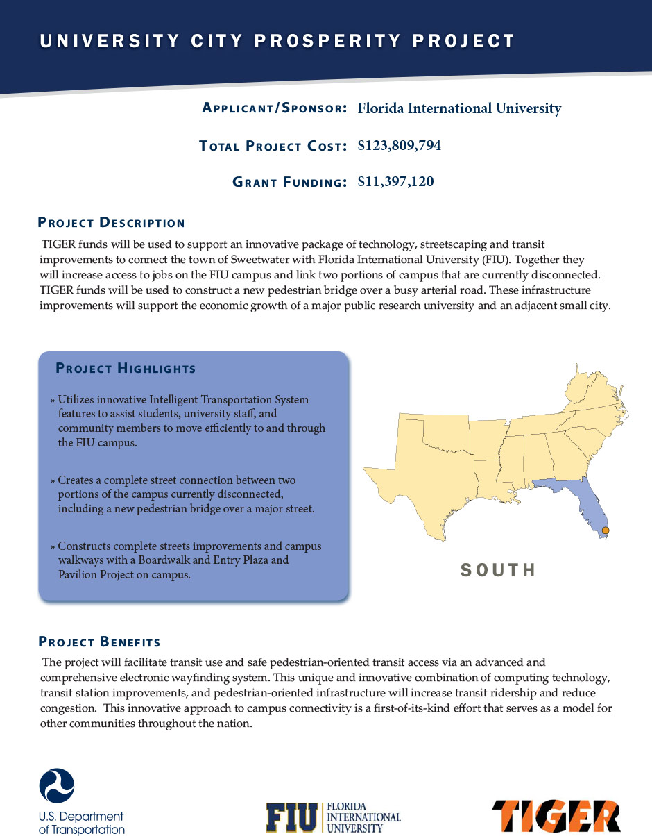 20130905_FIU_USDOT_TIGER_2013_Awards_Announcement_FactSheets